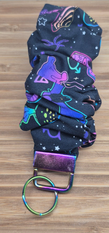 Scrunchie porte-clés, dragonne, key fob