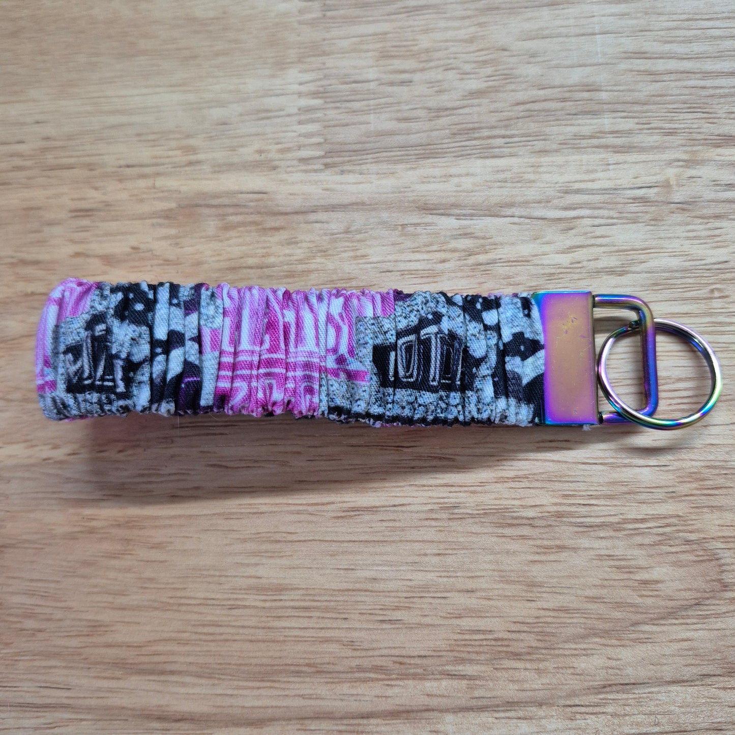 Scrunchie porte-clés, dragonne, key fob