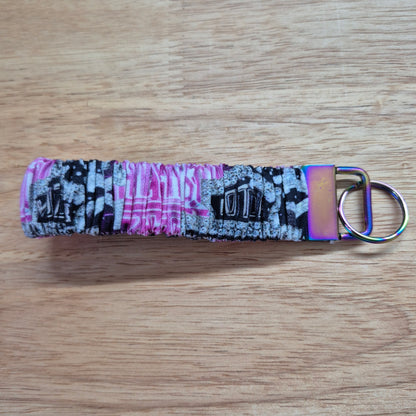 Scrunchie porte-clés, dragonne, key fob