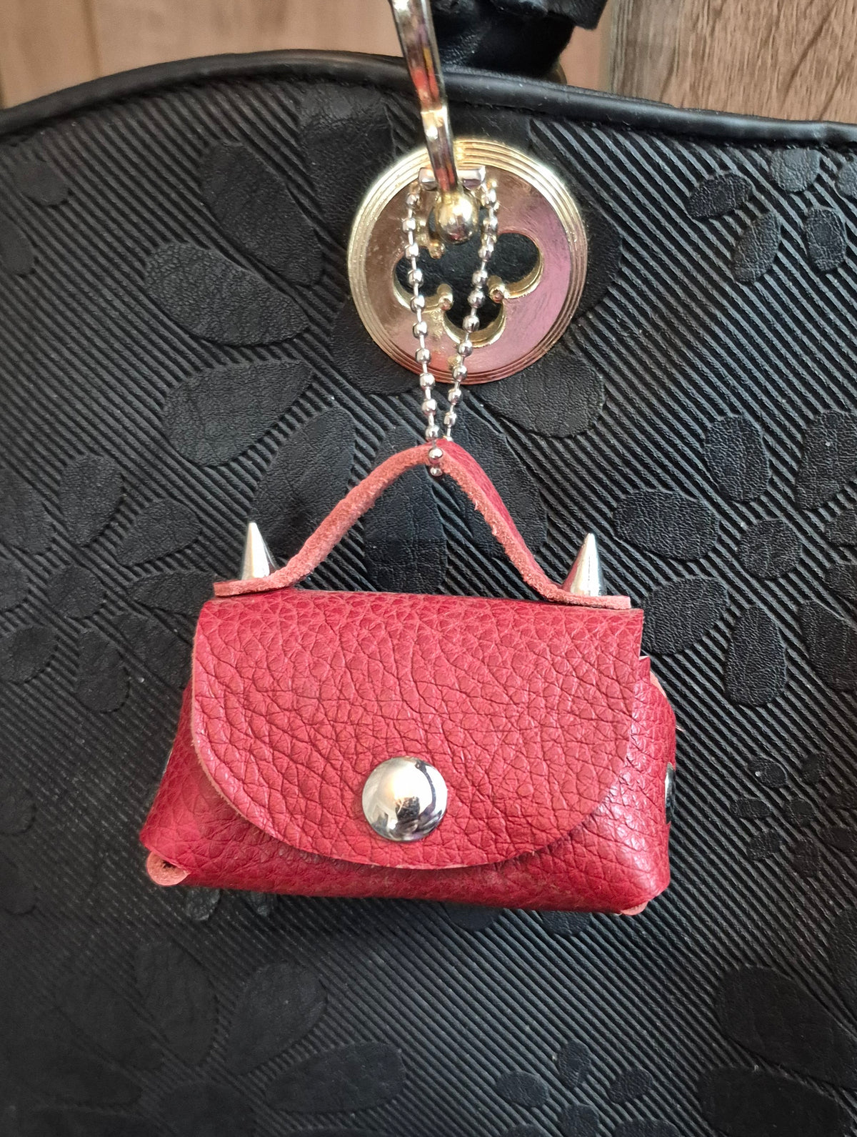 Les minis sacoches en cuir ornement pour sacoche