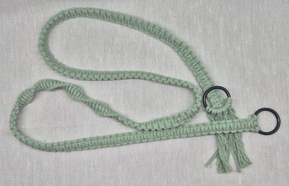 Sangle pour tapis de yoga en macramé