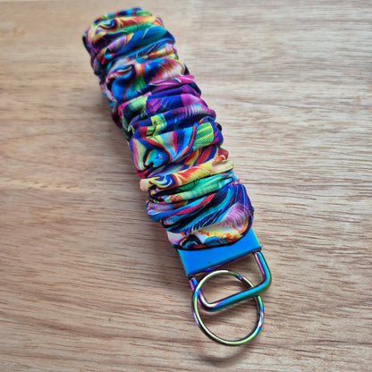 Scrunchie porte-clés, dragonne, key fob