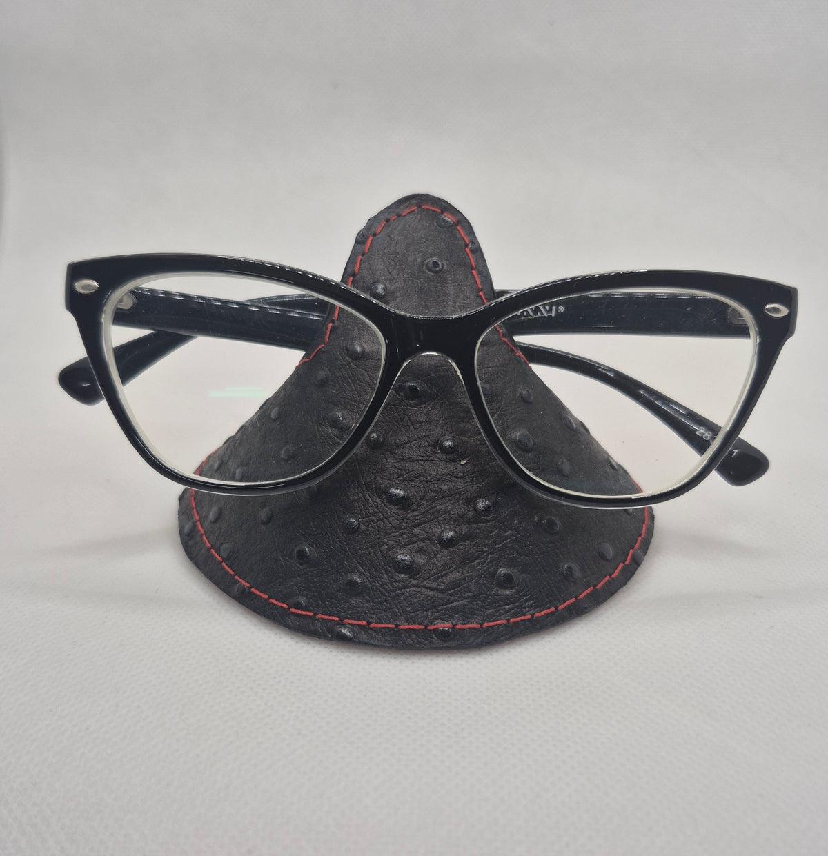 Cyrano (porte lunettes) en cuir réversible