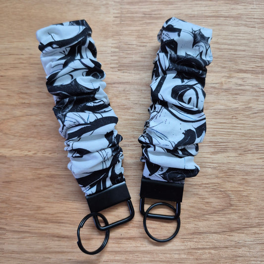 Scrunchie porte-clés, dragonne, key fob