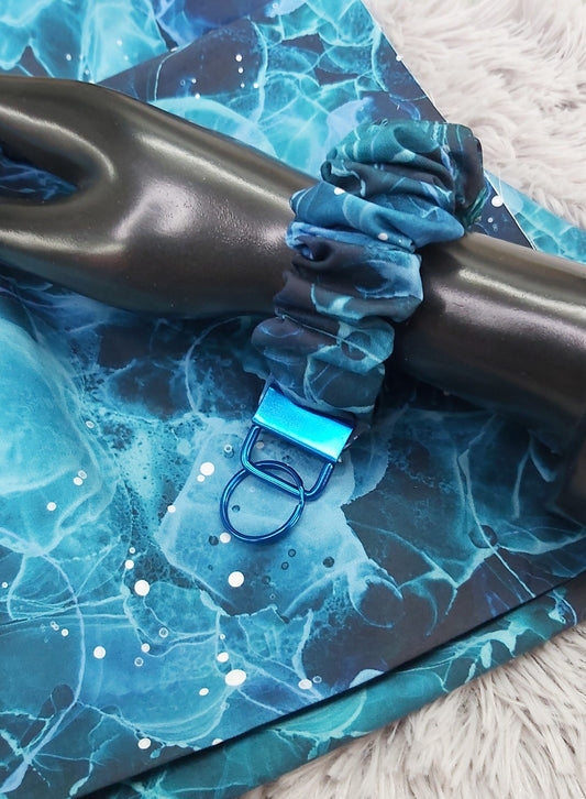 Scrunchie porte-clés, dragonne, key fob
