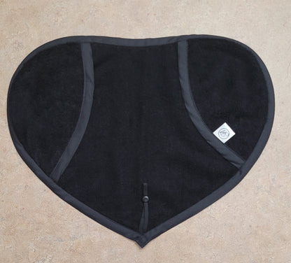 Lingette coeur en ratine de bambou