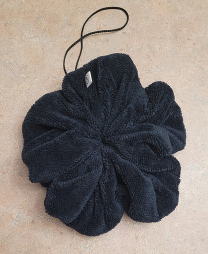 Fleur de douche en velours bambou