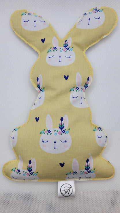 Petit lapin en graines de lin