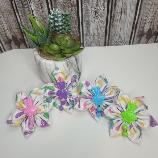 Fleur pour collier chien ou chat