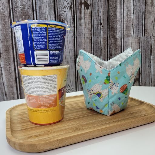 Pinte en tissu pour micro-onde (Ice cream cozy)