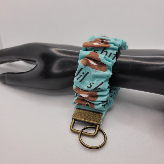 Scrunchie porte-clés, dragonne, key fob