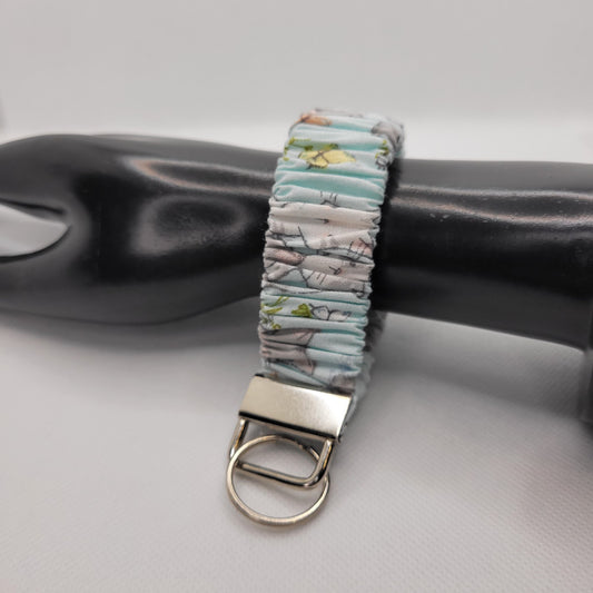 Scrunchie porte-clés, dragonne, key fob