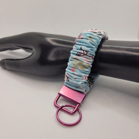 Scrunchie porte-clés, dragonne, key fob