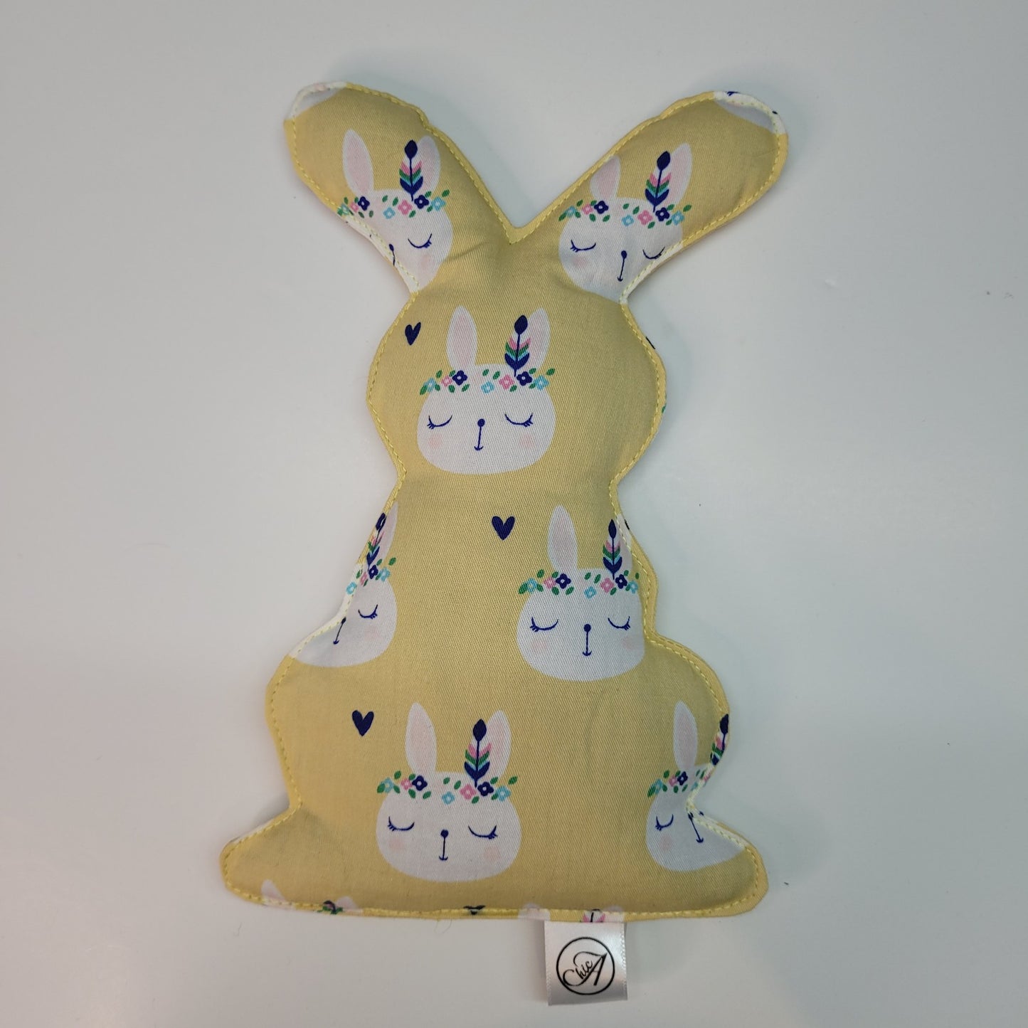 Petit lapin en graines de lin