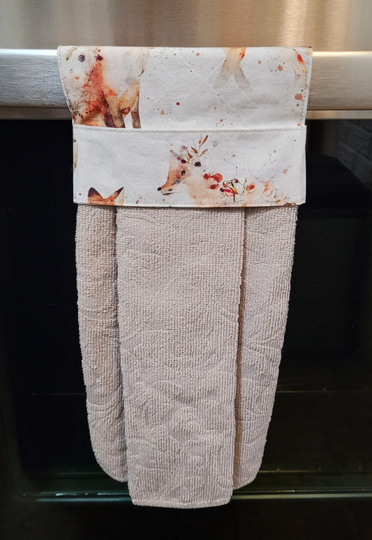 Serviette à suspendre