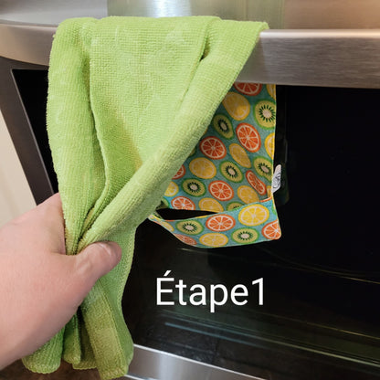Serviette à suspendre