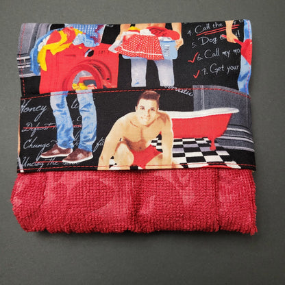Serviette à suspendre