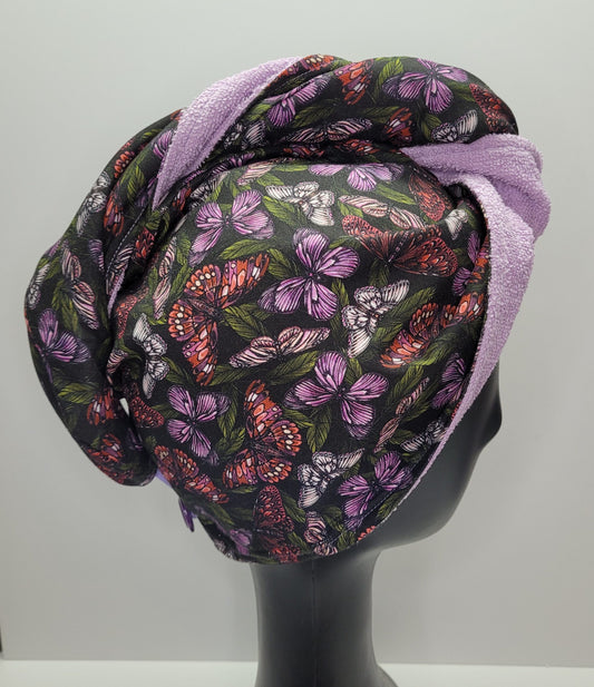 Serviette à cheveux (hair wrap)