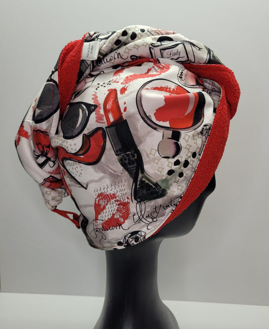 Serviette à cheveux (hair wrap)