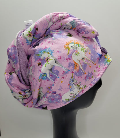 Serviette à cheveux (hair wrap)