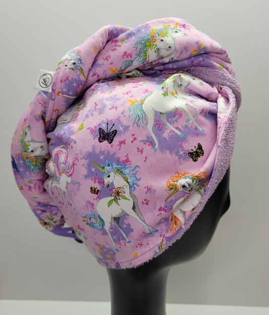 Serviette à cheveux (hair wrap)