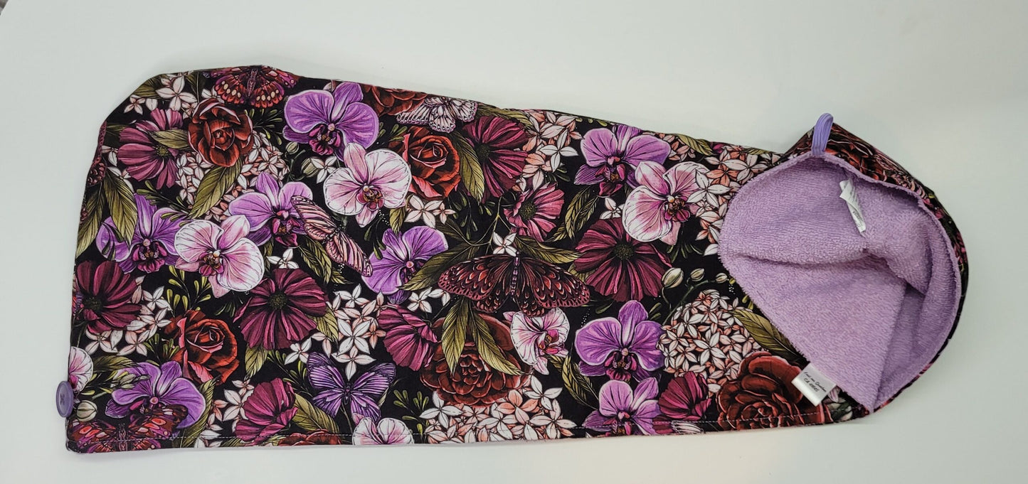 Serviette à cheveux (hair wrap)