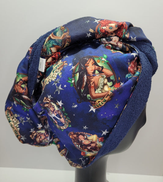 Serviette à cheveux (hair wrap)
