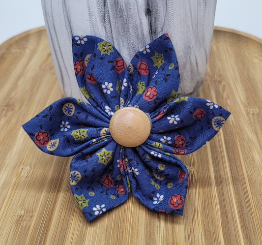 Fleur pour collier chien ou chat