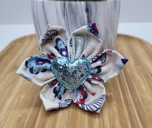 Fleur pour collier chien ou chat