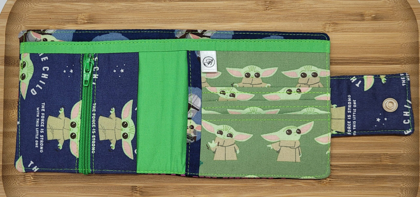 Portefeuille en tissu