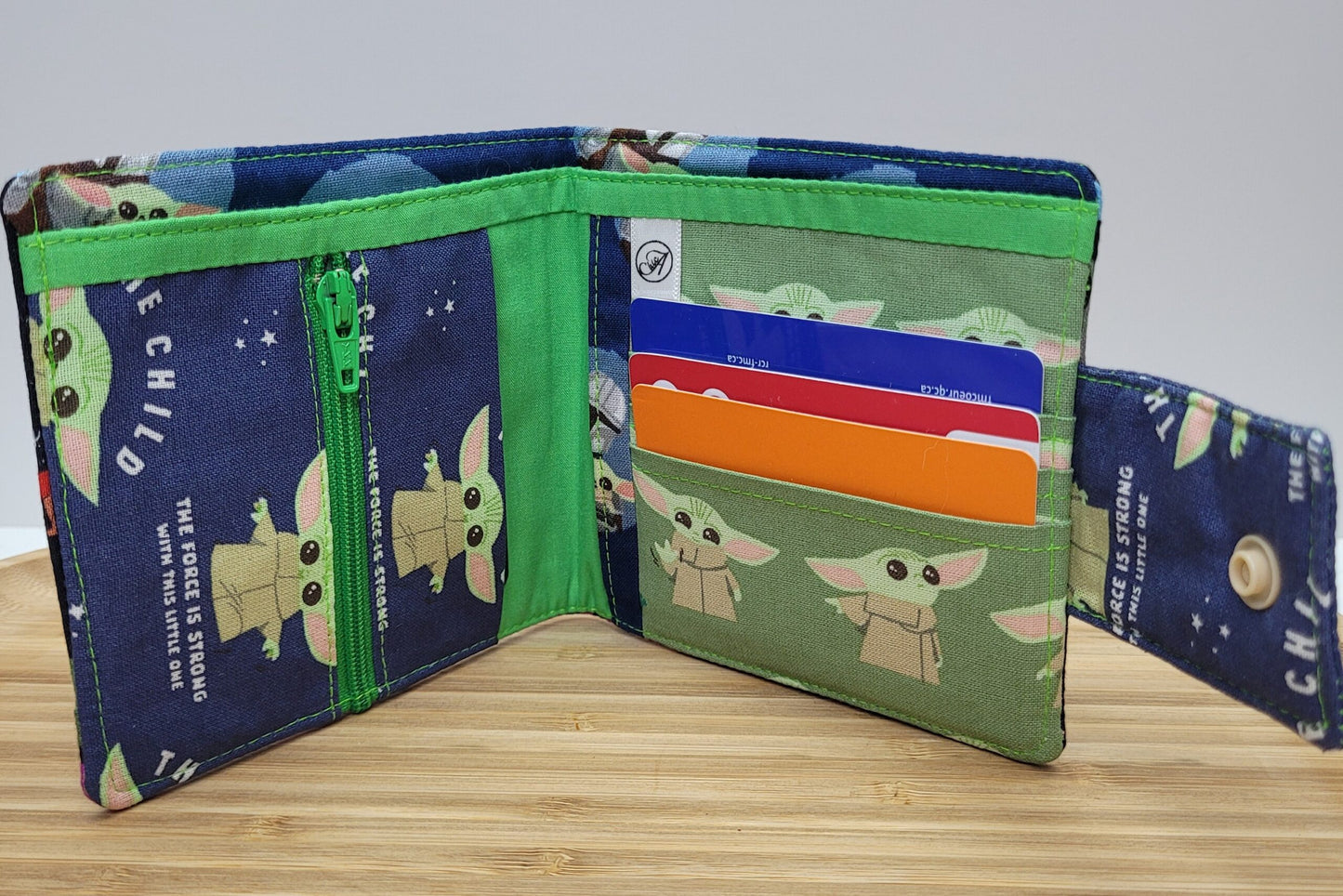 Portefeuille en tissu