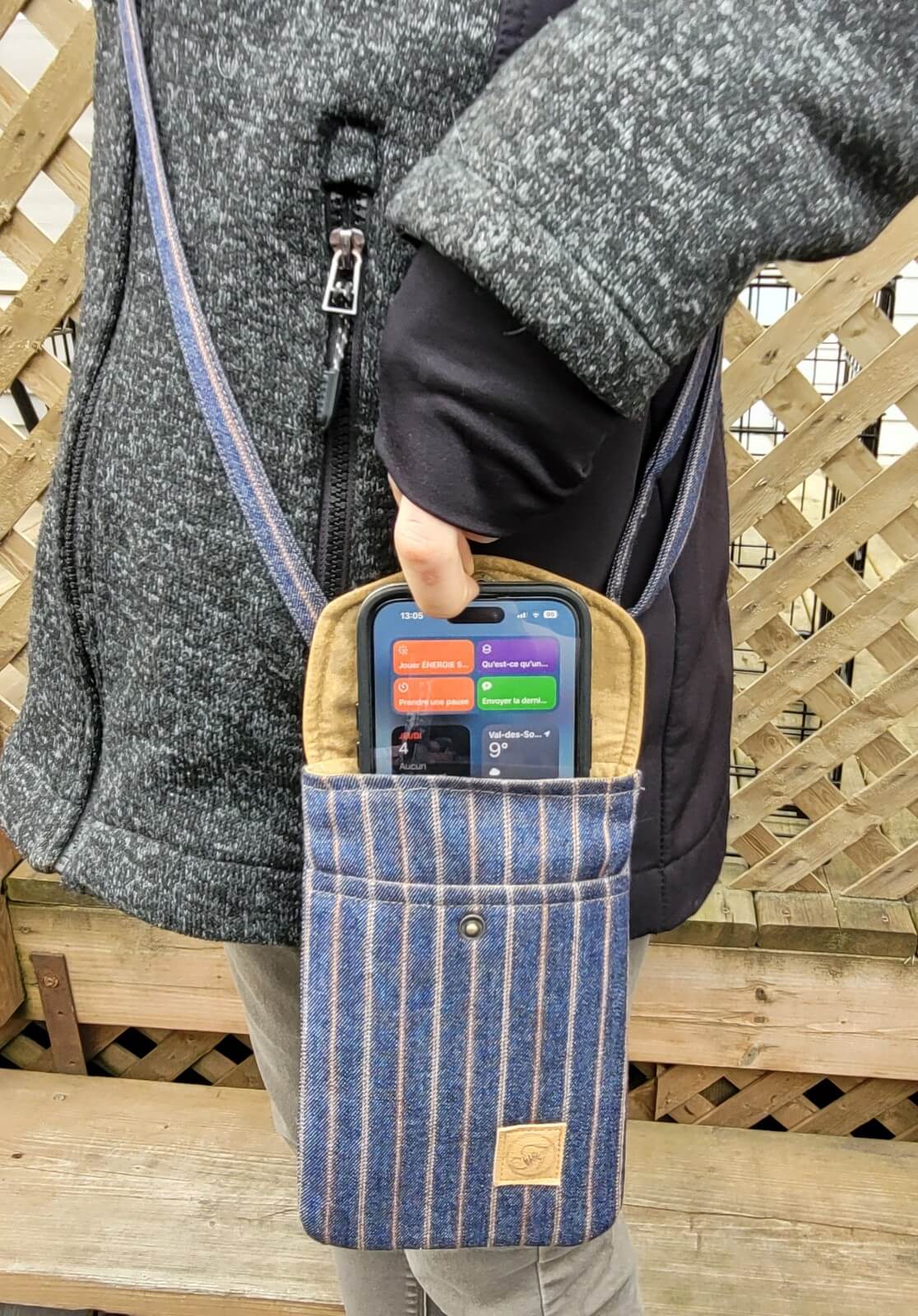 Bandoulière pour cellulaire
