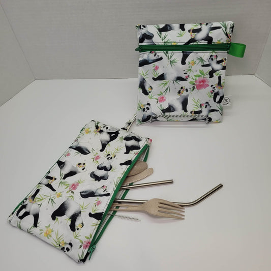 Étui pour ustensile et son sac à sandwich