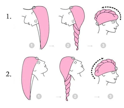 Serviette à cheveux (hair wrap)